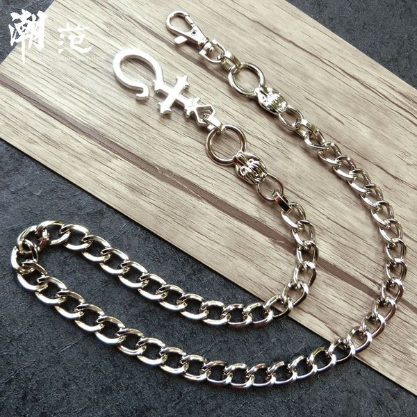 rock waist accessories wallet chain keychain street punk hip hop alloy plating motorcyle pants jean chains men jewelry, Black;brown
rock waist accessories wallet chain keychain street punk hip hop alloy plating motorcyle pants jean chains men jewelry, Black;brown