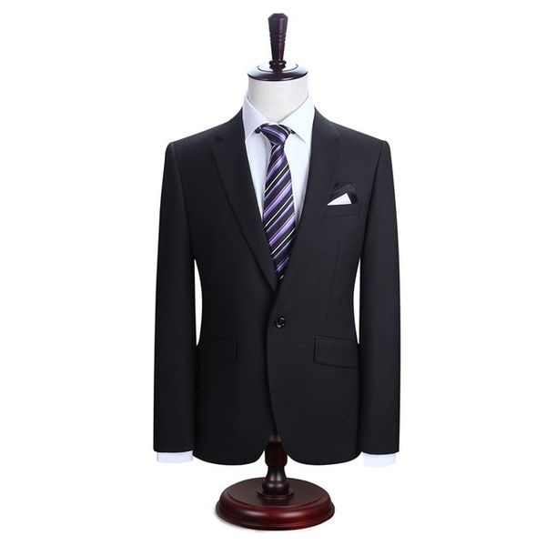 black business casual one button 2 pieces (jacket+pants) men suits notched collar trim fit suits for wedding dinner party tuxedos, Black;gray
black business casual one button 2 pieces (jacket+pants) men suits notched collar trim fit suits for wedding dinner party tuxedos, Black;gray