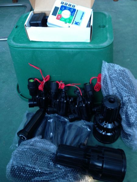 irrigation system k-rain rps 46 4-station controller with plug pack 220-volt,sprinkler valves ,valve box,irrigation system kit
irrigation system k-rain rps 46 4-station controller with plug pack 220-volt,sprinkler valves ,valve box,irrigation system kit