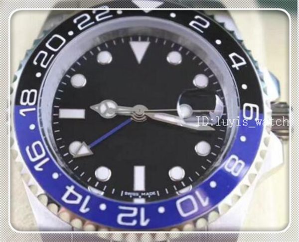 16 2018 Hot Luxury mens watch Automatic GMT II Ceramic Bezel Black Blue 116710 Sapphire Greenwich Series 116710Blro Original Stanless Mens
16 2018 Hot Luxury mens watch Automatic GMT II Ceramic Bezel Black Blue 116710 Sapphire Greenwich Series 116710Blro Original Stanless Mens