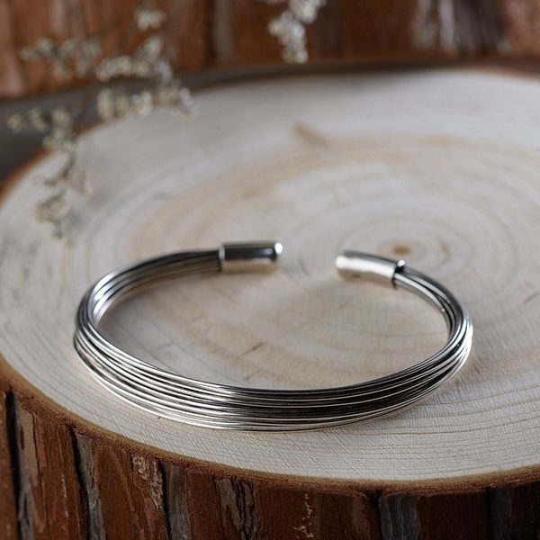 fnj 925 silver coil chain bangle new fashion adjustable size original s925 sterling silver bangles for women men jewelry, Black
fnj 925 silver coil chain bangle new fashion adjustable size original s925 sterling silver bangles for women men jewelry, Black