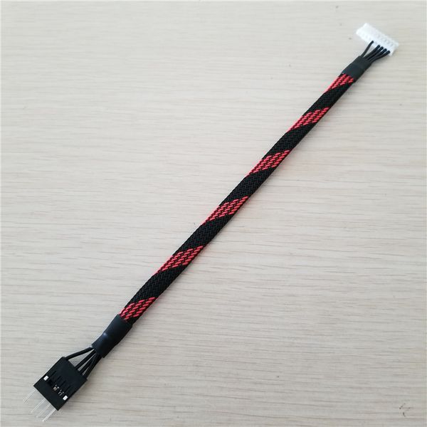 wholesale 100pcs/lot--- 5.1&7.1 channel 10pin female to hd audio 9pin male adapter cable 20cm for creative sound card
wholesale 100pcs/lot--- 5.1&7.1 channel 10pin female to hd audio 9pin male adapter cable 20cm for creative sound card