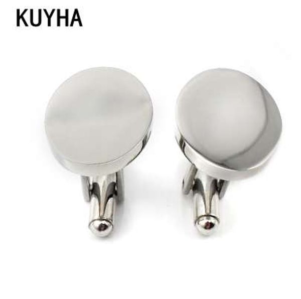 cufflink jewelry fashion men's cufflinks oval shape business engravable custom name cuff links blank cufflinks for men, Silver
cufflink jewelry fashion men's cufflinks oval shape business engravable custom name cuff links blank cufflinks for men, Silver