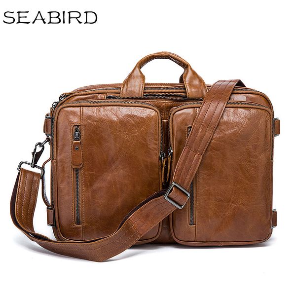 seabird 100% genuine leather men bags fashion man crossbody shoulder handbag men messenger bags male briefcase men's travel bag
seabird 100% genuine leather men bags fashion man crossbody shoulder handbag men messenger bags male briefcase men's travel bag
