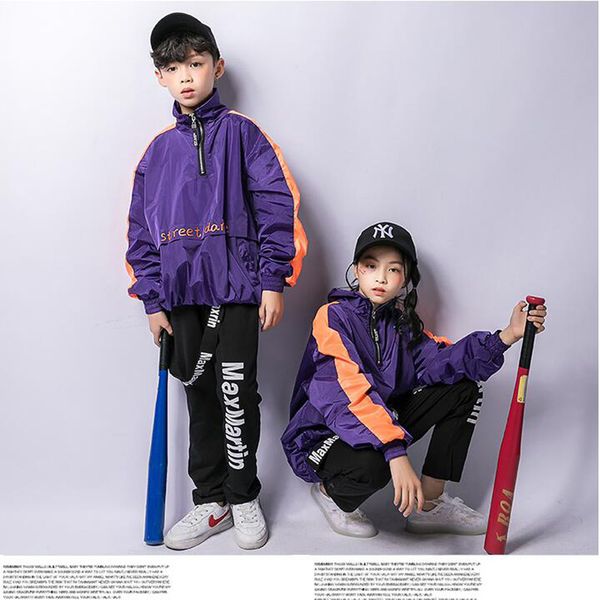 girls loose jacket pants jazz dancing costumes clothing suits kids ballroom hip hop outfits stage wear performance dance clothes, Black;red
girls loose jacket pants jazz dancing costumes clothing suits kids ballroom hip hop outfits stage wear performance dance clothes, Black;red