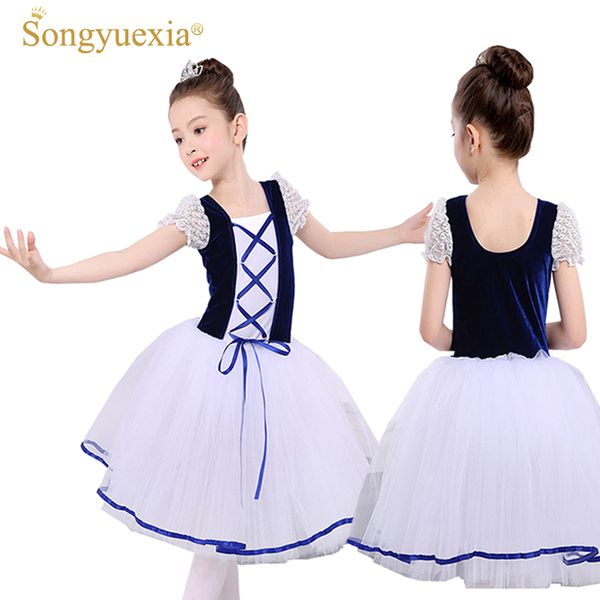 new romantic tutu giselle ballet costumes girls child velet long tulle dress skate ballerina dress short sleeve lace, Black;red
new romantic tutu giselle ballet costumes girls child velet long tulle dress skate ballerina dress short sleeve lace, Black;red