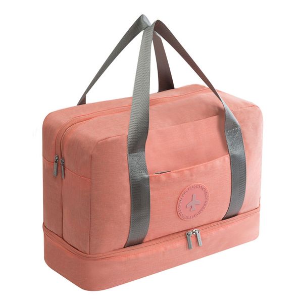 business style large travel duffle portable nylon waterproof shoes clothes separated travel packing cubes
business style large travel duffle portable nylon waterproof shoes clothes separated travel packing cubes