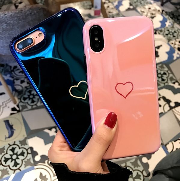 love heart frosted pink/black case cover for iphone6 /6s plus 7/7plus 8/8plus sweet shell phone back covers for women gir
love heart frosted pink/black case cover for iphone6 /6s plus 7/7plus 8/8plus sweet shell phone back covers for women gir
