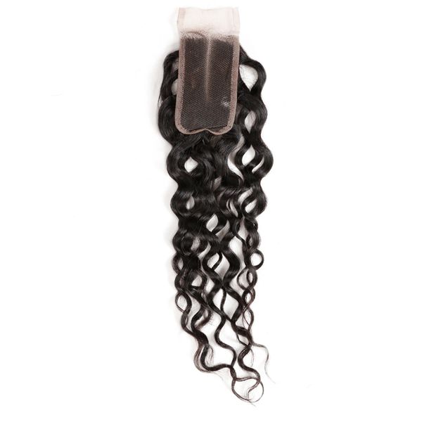 water wave fashion lace closure 2*4 middle part brazilian peruvian malaysian virgin hair body wave deep curly swiss lace closure, Black;brown 
water wave fashion lace closure 2*4 middle part brazilian peruvian malaysian virgin hair body wave deep curly swiss lace closure, Black;brown