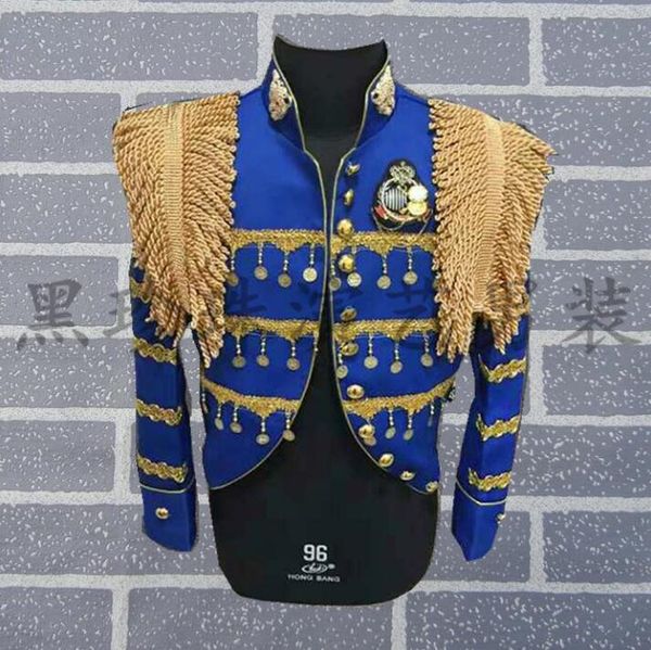 stand collar men suits designs masculino homme terno stage costumes for singers men blazer dance clothes jacket style dress blue, White;black
stand collar men suits designs masculino homme terno stage costumes for singers men blazer dance clothes jacket style dress blue, White;black