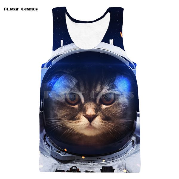 plstar cosmos new summer fashion men women t shirt sleeveless cat print casual short vest cute tank, White;black
plstar cosmos new summer fashion men women t shirt sleeveless cat print casual short vest cute tank, White;black