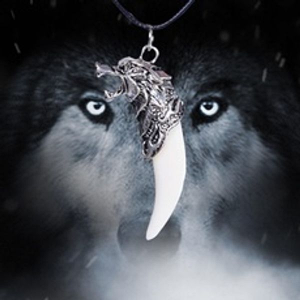 2018 new european and americanlarge domineering faux spike pendant personality necklace lovers animal animal wolves totem men's necklac, Silver
2018 new european and americanlarge domineering faux spike pendant personality necklace lovers animal animal wolves totem men's necklac, Silver