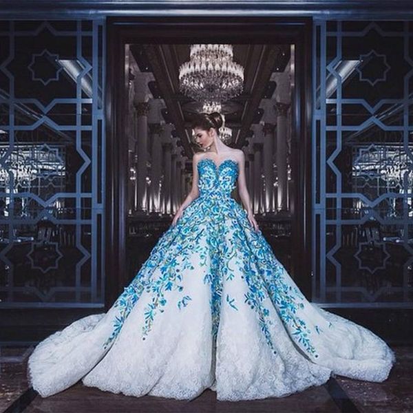 fantastic applique embroidery wedding dresses elegant sweetheart pearls beaded ball gown bridal dress gorgeous full lace wedding gowns, White
fantastic applique embroidery wedding dresses elegant sweetheart pearls beaded ball gown bridal dress gorgeous full lace wedding gowns, White