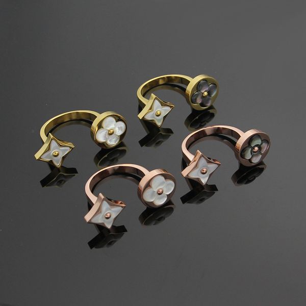 Fashion white / pink three-dimensional four-leaf clover ring for ladies open ring jewelry wholesale
Fashion white / pink three-dimensional four-leaf clover ring for ladies open ring jewelry wholesale