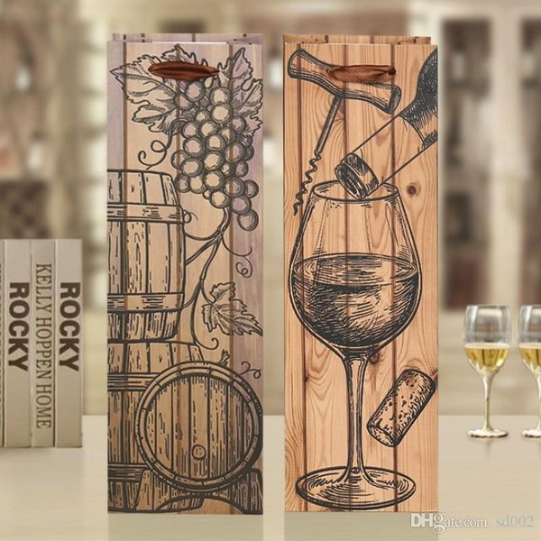 square small wine bottle bag brown resuable paper storage bags with lift rope thicken tote pouch easy carry 1zs b
square small wine bottle bag brown resuable paper storage bags with lift rope thicken tote pouch easy carry 1zs b