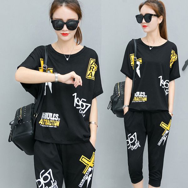 summer tracksuit for women runway set sportswear pant suits black casual 2 piece set and pants plus size 3xl large clothes female, Gray
summer tracksuit for women runway set sportswear pant suits black casual 2 piece set and pants plus size 3xl large clothes female, Gray