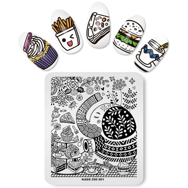 missguoguo 1pc nail stamping templates printing fingernails stamping manicure tools cartoon lovely design selling version, White
missguoguo 1pc nail stamping templates printing fingernails stamping manicure tools cartoon lovely design selling version, White