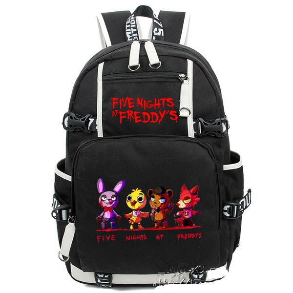 five nights at freddy's freddy backpack chica foxy bonnie fnaf shoulder 44x15x33 cm
five nights at freddy's freddy backpack chica foxy bonnie fnaf shoulder 44x15x33 cm