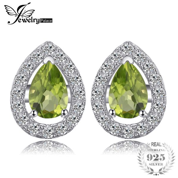 jewelrypalace pear 0.9ct natural peridot 925 sterling silver stud earrings waterdrop shape fine jewelry fashion women earrings, Golden;silver
jewelrypalace pear 0.9ct natural peridot 925 sterling silver stud earrings waterdrop shape fine jewelry fashion women earrings, Golden;silver