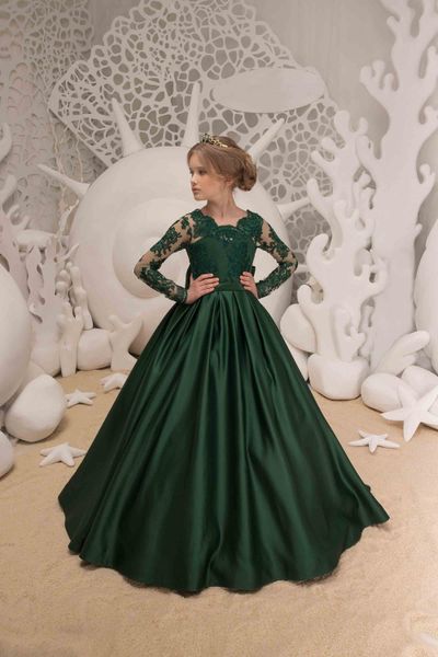 2019 New Christmas Girls Pageant Dresses Wedding Holiday Party Bridesmaid Birthday Flower Girl Emerald Green Tulle Lace Dress
2019 New Christmas Girls Pageant Dresses Wedding Holiday Party Bridesmaid Birthday Flower Girl Emerald Green Tulle Lace Dress