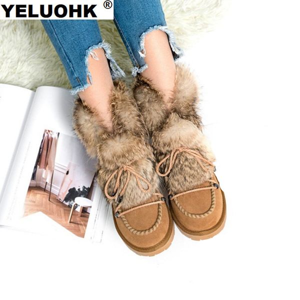 large size 42 suede ankle boots female winter plush snow boots women shoes casual womens fur winter australia shoes, Black
large size 42 suede ankle boots female winter plush snow boots women shoes casual womens fur winter australia shoes, Black