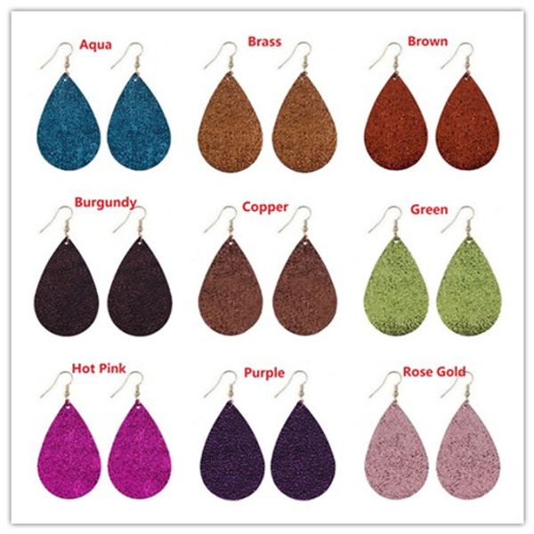 selling bohemia jewelry metallic genuine leather teardrop earrings women 2018 summer statement water drop leather earrings, Silver
selling bohemia jewelry metallic genuine leather teardrop earrings women 2018 summer statement water drop leather earrings, Silver