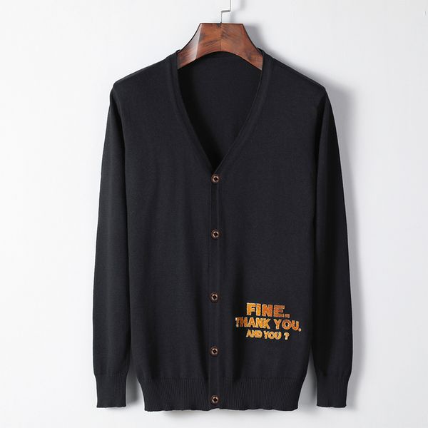 2018 new autumn sweatercoat men fashion knitting coat spring embroidery letter knitted jacket men black casual sweaters coat, White;black
2018 new autumn sweatercoat men fashion knitting coat spring embroidery letter knitted jacket men black casual sweaters coat, White;black