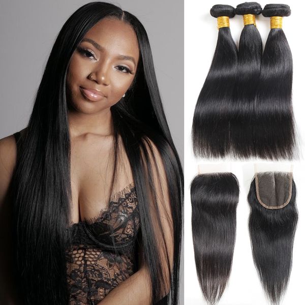 malaysia straight hair weave extensions 100% unprocessed human virgin hair bundles with 4x4 lace closure brazilian human hair factory, Black
malaysia straight hair weave extensions 100% unprocessed human virgin hair bundles with 4x4 lace closure brazilian human hair factory, Black