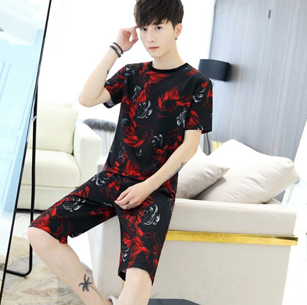 home tracksuit set men short sleeved training suit kit short sleeve training suit pants clothes sports wear, Gray
home tracksuit set men short sleeved training suit kit short sleeve training suit pants clothes sports wear, Gray