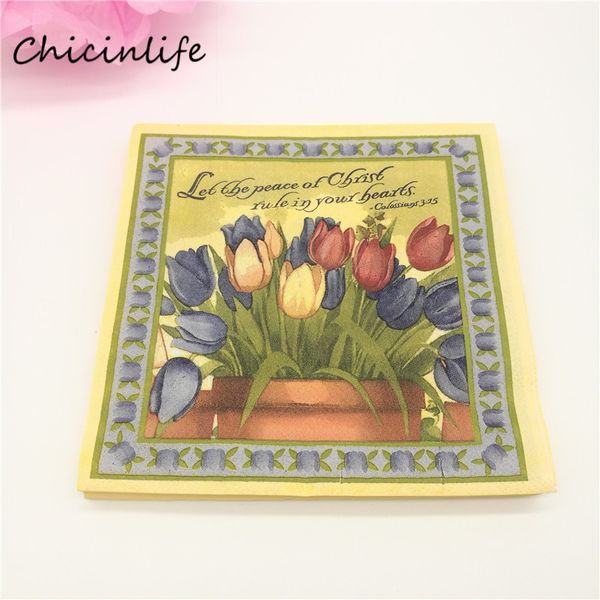 chicinlife 20pcs flowers paper napkin wedding decoupage napkin tissue festive party supplies birthday party decoration 33cm*33cm
chicinlife 20pcs flowers paper napkin wedding decoupage napkin tissue festive party supplies birthday party decoration 33cm*33cm