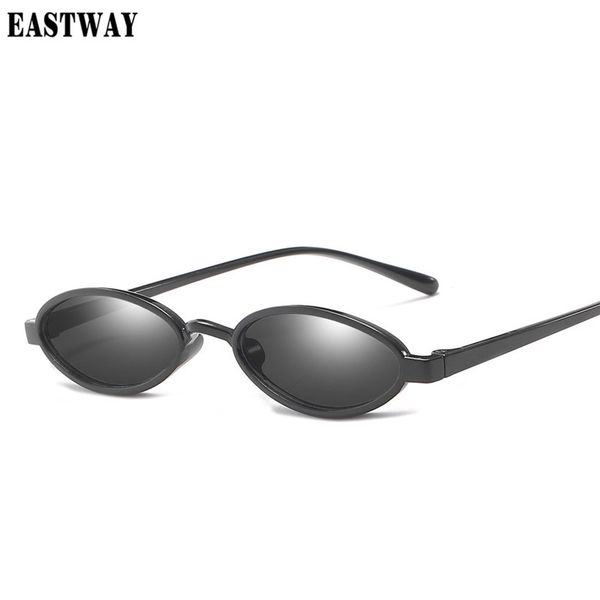 eastway 2018 new small oval steampunk sunglasses fashion lady vintage brand designer round sun glasses for female 15987, White;black
eastway 2018 new small oval steampunk sunglasses fashion lady vintage brand designer round sun glasses for female 15987, White;black