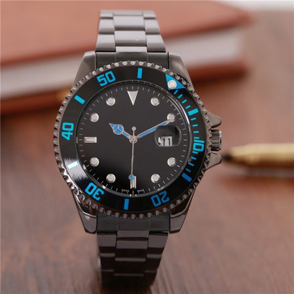 40MM relogio masculino mens watches Luxury wist fashion Black Dial Black strap With Calendar Bracklet Folding Clasp Master Male giftluxury M 
40MM relogio masculino mens watches Luxury wist fashion Black Dial Black strap With Calendar Bracklet Folding Clasp Master Male giftluxury M