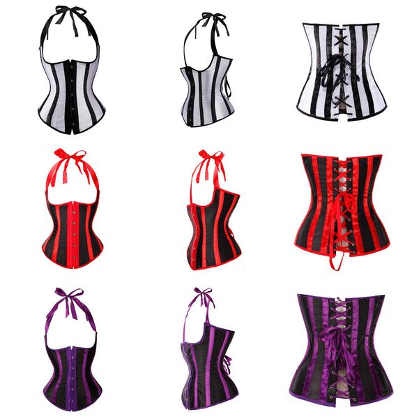 s-6xl gothic satin underbust corset steampunk waist cincher bodylift corsets and bustiers women modeling strap, Black;white
s-6xl gothic satin underbust corset steampunk waist cincher bodylift corsets and bustiers women modeling strap, Black;white