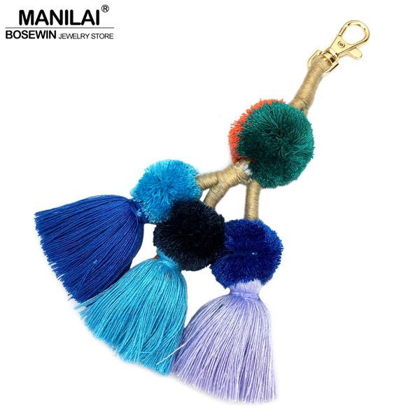 manilai multicolor big ball handmade bag pendant women accessories charm jewelry keychain fashion cotton tassels key chain boho, Silver
manilai multicolor big ball handmade bag pendant women accessories charm jewelry keychain fashion cotton tassels key chain boho, Silver