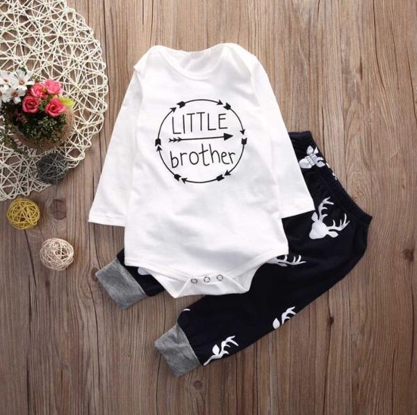 2 pcs /set kids clothing romper+pants winter pajamas casual kids reindeer white cotton clothing fashhion newborn baby boys outfit 6-24m
2 pcs /set kids clothing romper+pants winter pajamas casual kids reindeer white cotton clothing fashhion newborn baby boys outfit 6-24m