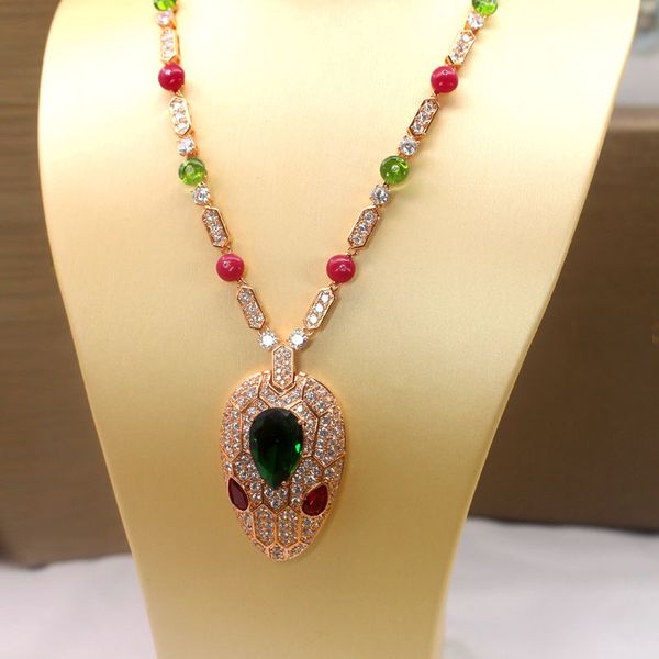 CZ алмазный кристалл цветок змея подвески ожерелья дизайнер 18K розовое золото ну в
CZ алмазный кристалл цветок змея подвески ожерелья дизайнер 18K розовое золото ну в