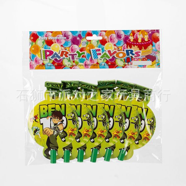 party supplies 6pcs ben 10 party kids baby birthday decoration disposable blowing dragon
party supplies 6pcs ben 10 party kids baby birthday decoration disposable blowing dragon
