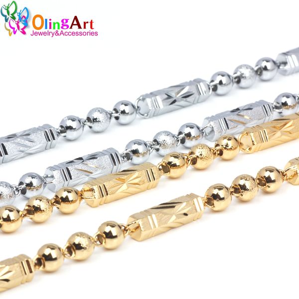 olingart female fashion 6mm 50cm 1pcs/lot gold silver clavicle chain selling necklaces diy women jewelry making accessories
olingart female fashion 6mm 50cm 1pcs/lot gold silver clavicle chain selling necklaces diy women jewelry making accessories