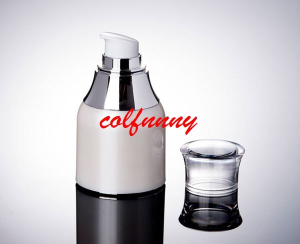 50pcs/lot 30ml 50ml pearl white airless bottle silver collar airless bottle for serum/lotion/emulsion/fundation packing
50pcs/lot 30ml 50ml pearl white airless bottle silver collar airless bottle for serum/lotion/emulsion/fundation packing