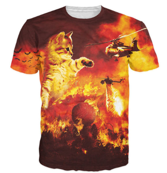 new arrival men/women forest fire kitten 3d printed t-shirt summe style fashion casual t-shirt s-xxxxxxxl u697, White;black
new arrival men/women forest fire kitten 3d printed t-shirt summe style fashion casual t-shirt s-xxxxxxxl u697, White;black