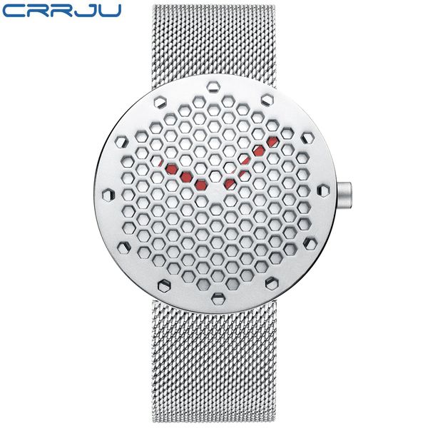 crrju men's watch 30m waterproof clock male sports watches men quartz casual wrist watch relogio masculino, Slivery;brown
crrju men's watch 30m waterproof clock male sports watches men quartz casual wrist watch relogio masculino, Slivery;brown