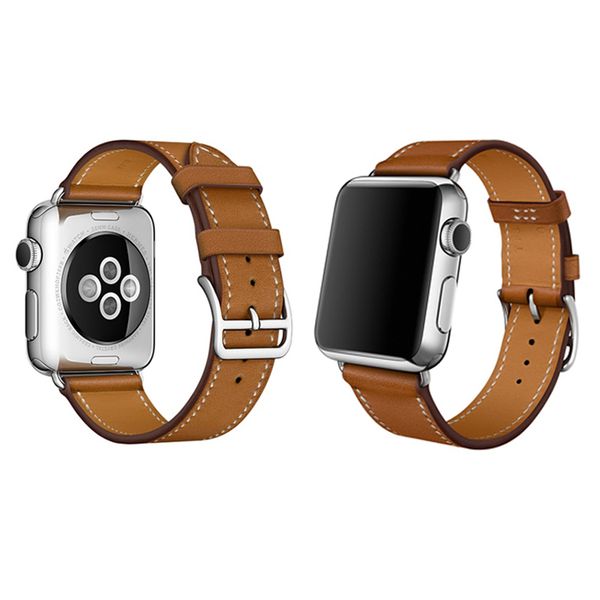 genuine leather loop sports strap single tour band 42mm 38mm series 1&2&3, Black;brown
genuine leather loop sports strap single tour band 42mm 38mm series 1&2&3, Black;brown
