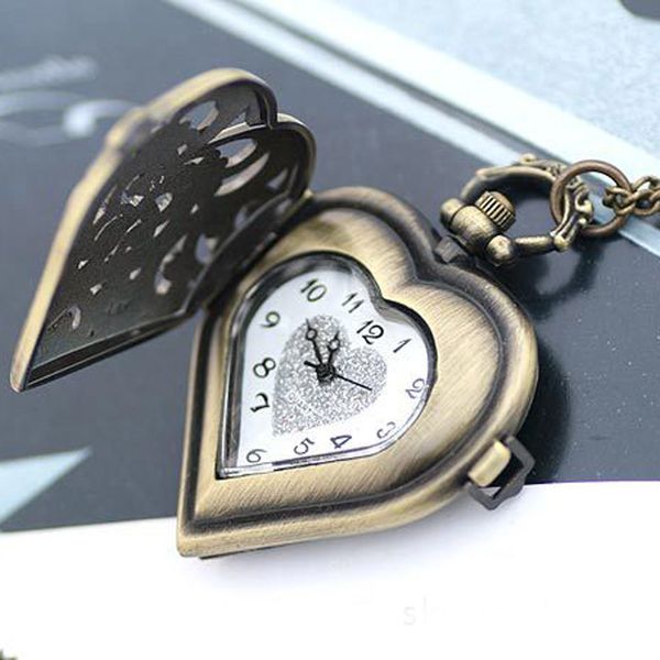 women hollow heart-shaped pocket watch necklace pendant chain 2018 boys girls children gifts men women necklace watches, Slivery;golden
women hollow heart-shaped pocket watch necklace pendant chain 2018 boys girls children gifts men women necklace watches, Slivery;golden