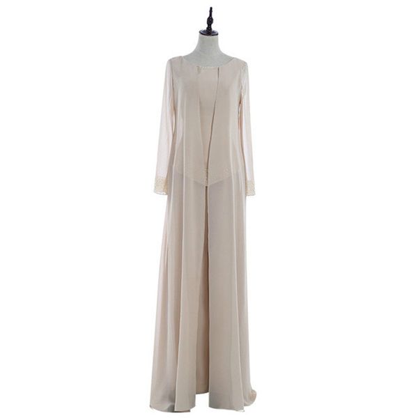 champagne three piece mother of the bride pant suits dress with long jackets grey sleeves chiffon for wedding, Black;red
champagne three piece mother of the bride pant suits dress with long jackets grey sleeves chiffon for wedding, Black;red