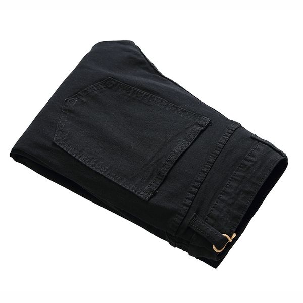 men biker denim jeans new stretch denim pants fashion cotton solid slim jeans male street skinny pant male hip hop trouser, Blue
men biker denim jeans new stretch denim pants fashion cotton solid slim jeans male street skinny pant male hip hop trouser, Blue
