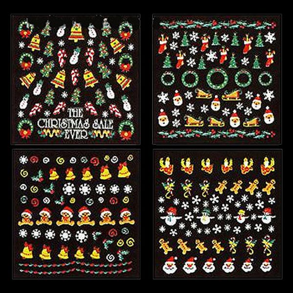christmas xmas nail art stickers 3d design beauty snowflake santa claus tips decal gift ing, Black
christmas xmas nail art stickers 3d design beauty snowflake santa claus tips decal gift ing, Black