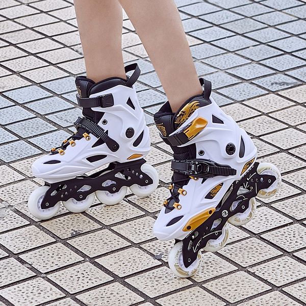 new 2019 inline professional women men slalom ice skating skate shoes adjustable washable pu wheels adulto black white
new 2019 inline professional women men slalom ice skating skate shoes adjustable washable pu wheels adulto black white