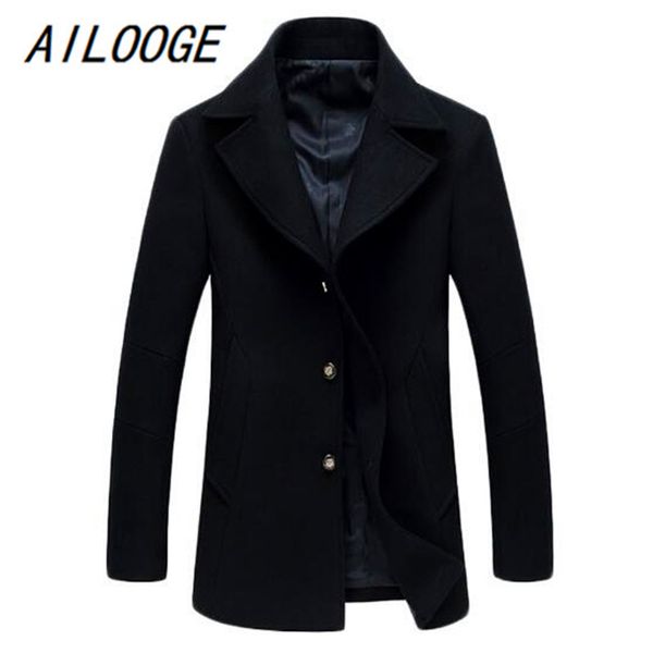 ailooge man trench coat woolen coat winter men's woolen mens overcoat single-bresated men, Black
ailooge man trench coat woolen coat winter men's woolen mens overcoat single-bresated men, Black