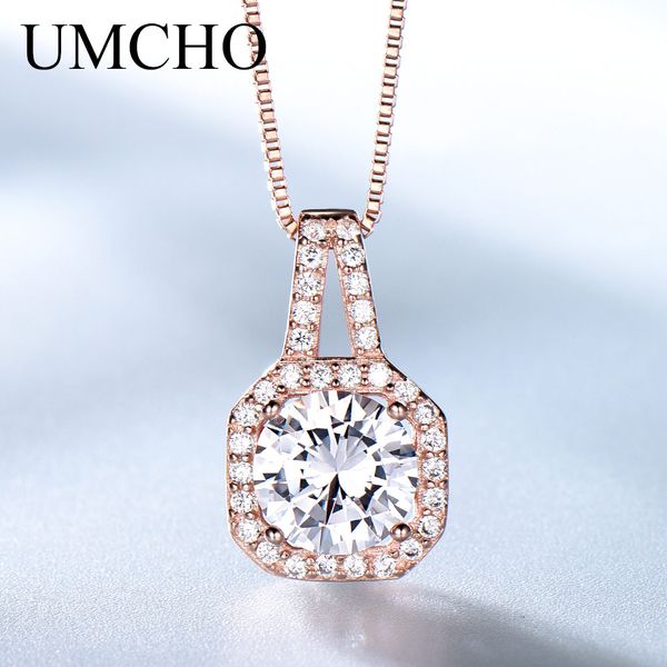 umcho elegant necklaces & pendants 925 sterling silver jewelry wholesale rose gold necklace for women wedding gift with chain
umcho elegant necklaces & pendants 925 sterling silver jewelry wholesale rose gold necklace for women wedding gift with chain