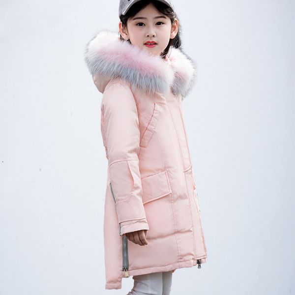 Children Winter Coat Teenage Girls Clothing Kids Big Girls Winter Jackets with Fur Warm Thick Hooded Long Down Parkas, Black
Children Winter Coat Teenage Girls Clothing Kids Big Girls Winter Jackets with Fur Warm Thick Hooded Long Down Parkas, Black